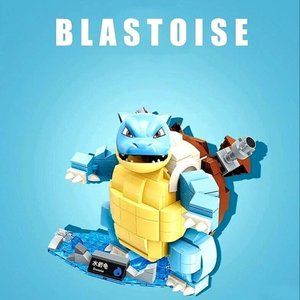 Officially Licensed Pokémon Blastoise Building Blocks 385pcs Pokemon - BRAND NEW